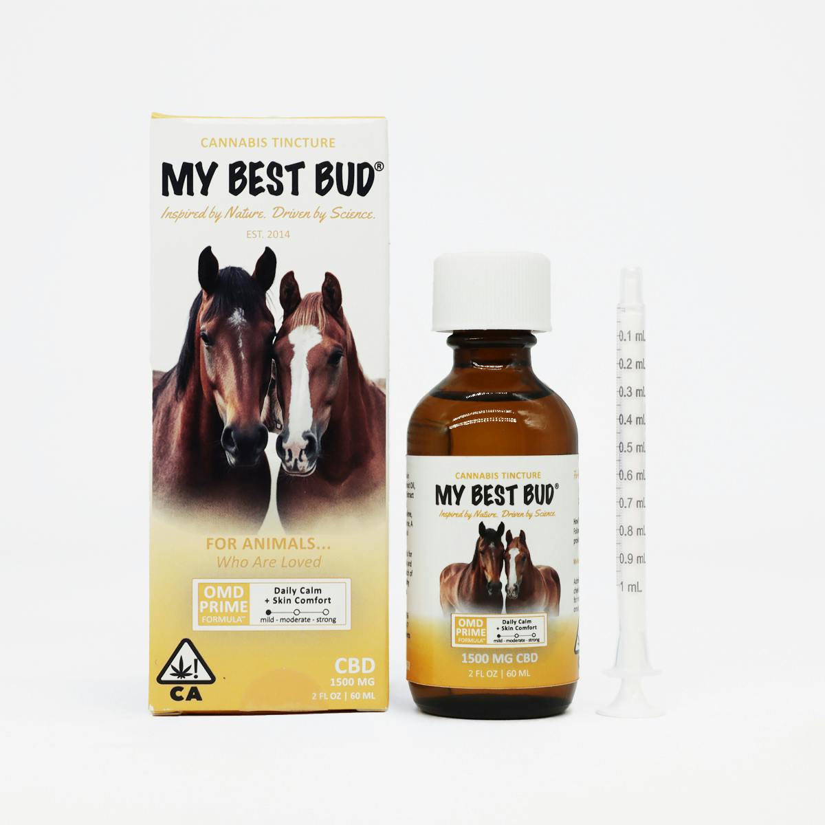 OMD Prime 1500mg CBD 2 fl oz