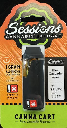Blue Cascade 1g Distillate disposable