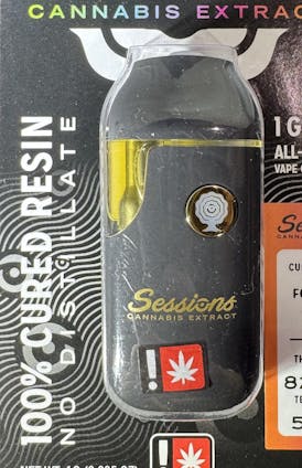 Crimson Spell| 1g Disposable Cured Resin| Indica| Sessions CR
