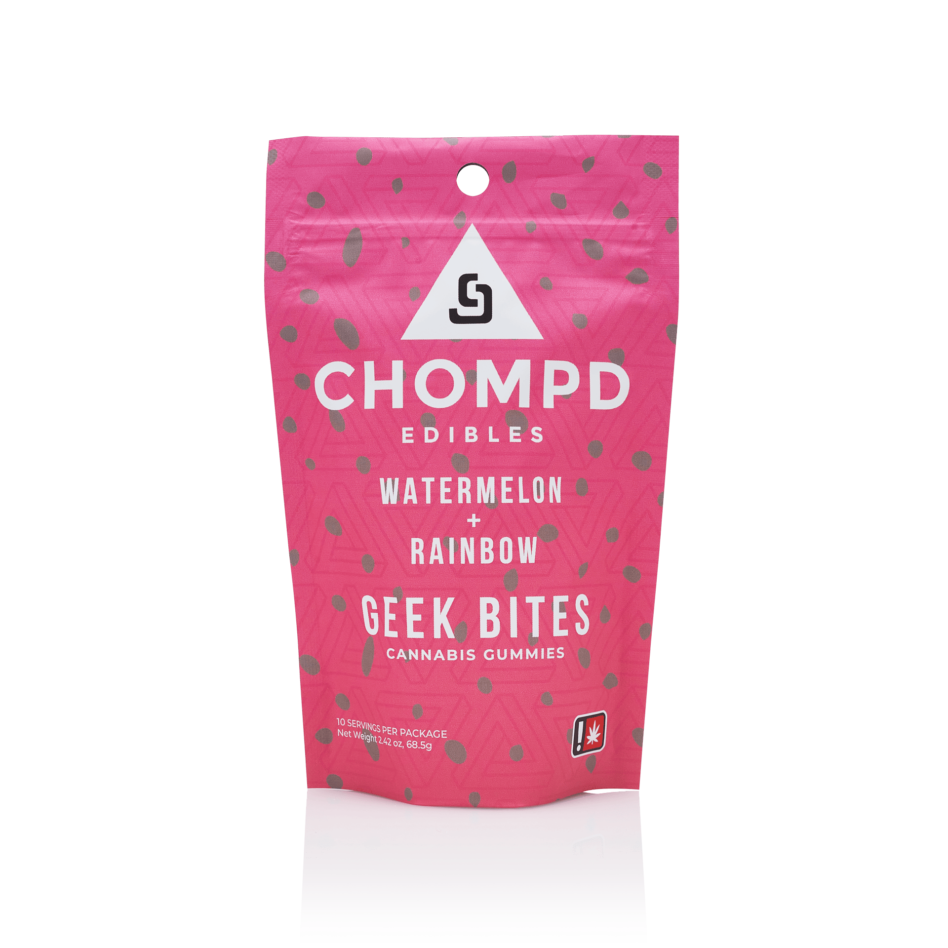 Bites Watermelon Rainbow 100mg| Hybrid| Chompd