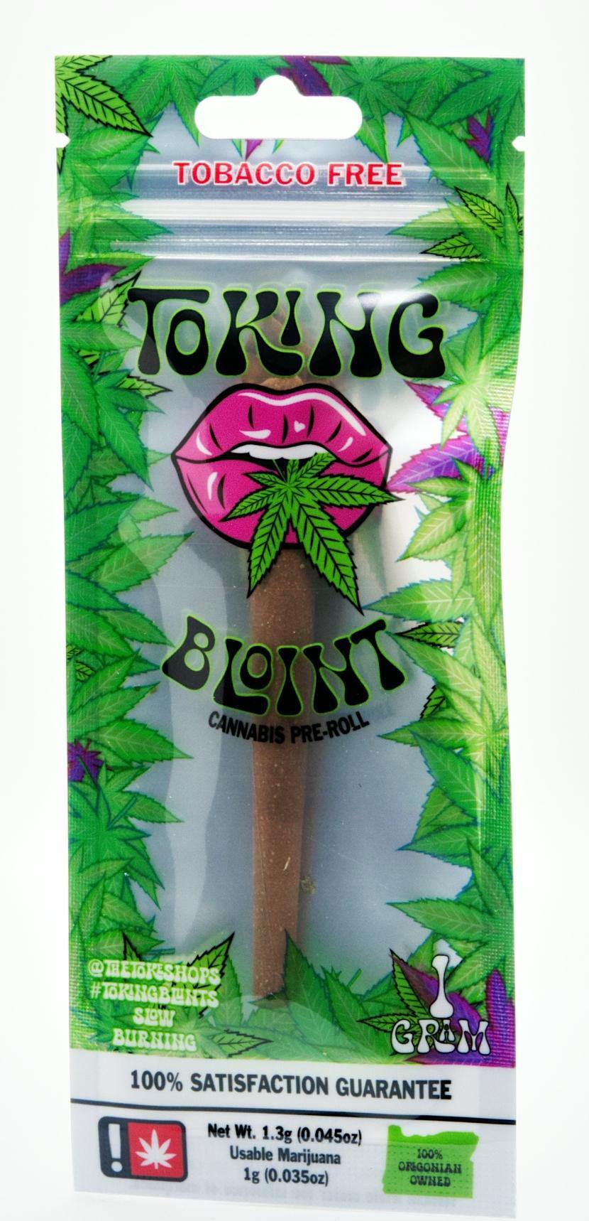 Ghost Train Haze| 1g Sativa Bloint| Toking Farms