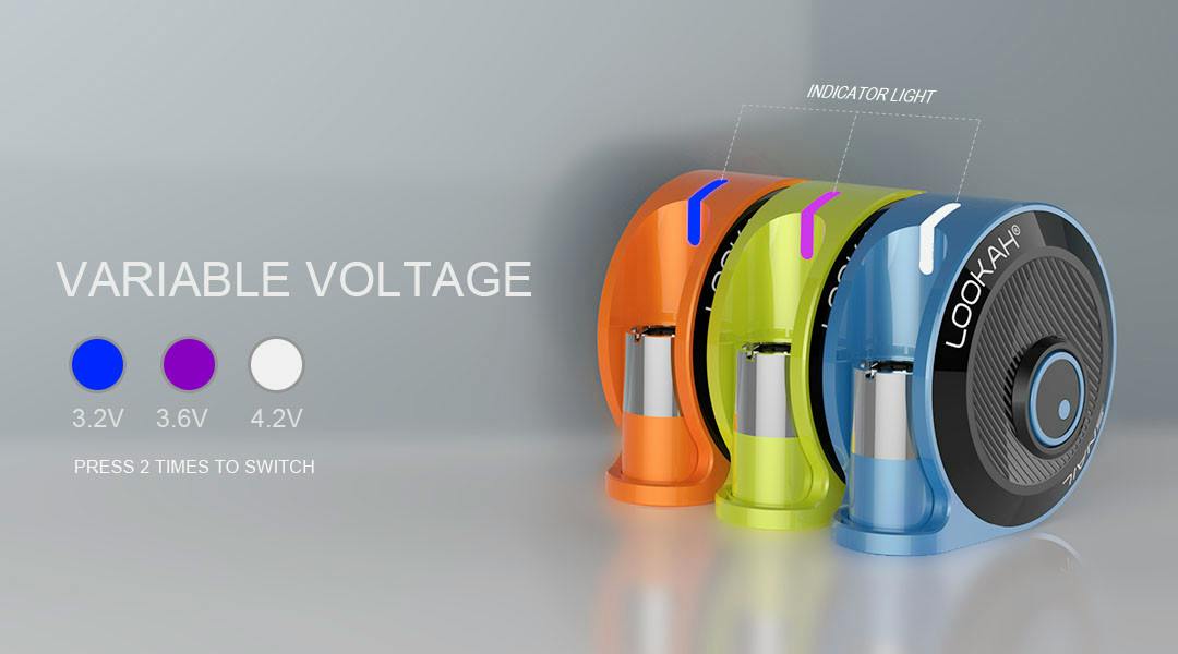 Lookah Snail 2.0 Cartridge Battery| Assorted Colors| Lookah