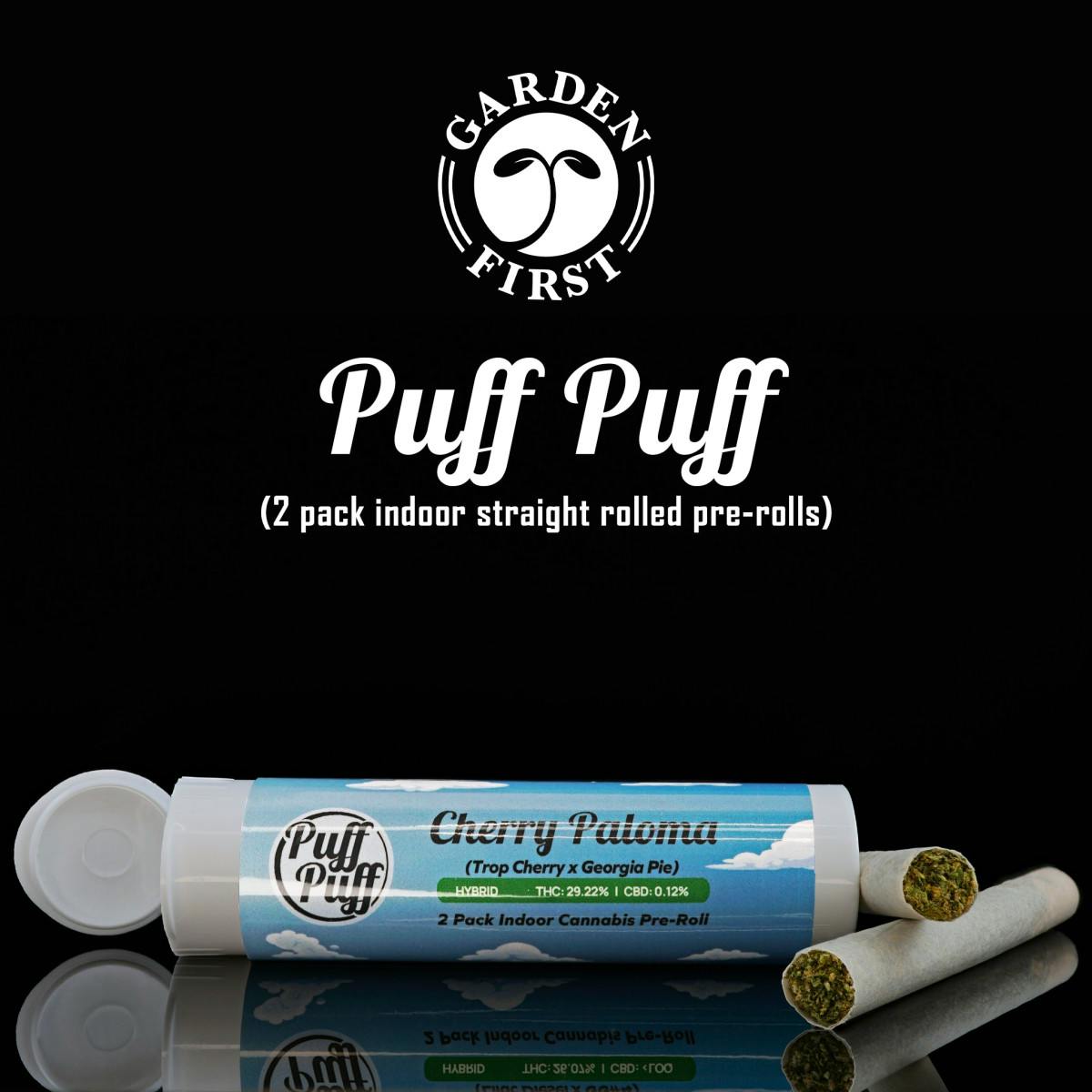 2pk Cherry Paloma| 2 x .6g Pre-Rolls| Hybrid| Garden First