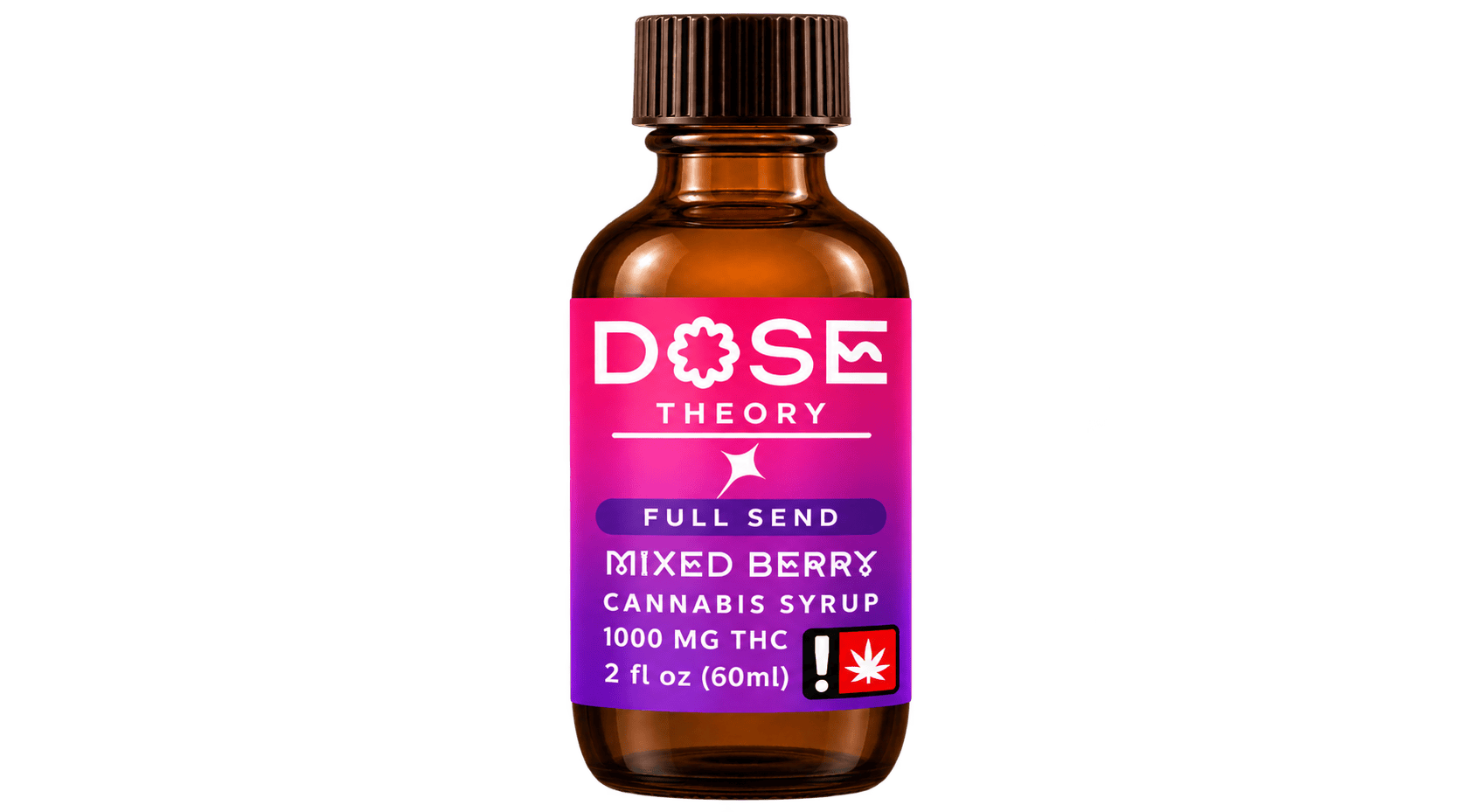 Mixed Berry| 1000mg Cannabis Syrup| Indica| Dose Theory