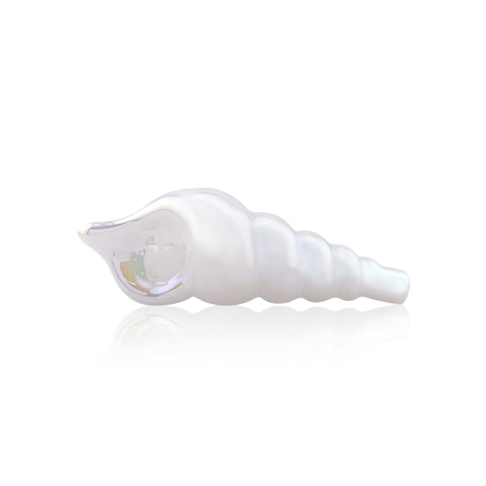 SIREEL - Glass - Conch Shell Spoon - 4.5" - Assorted Colors