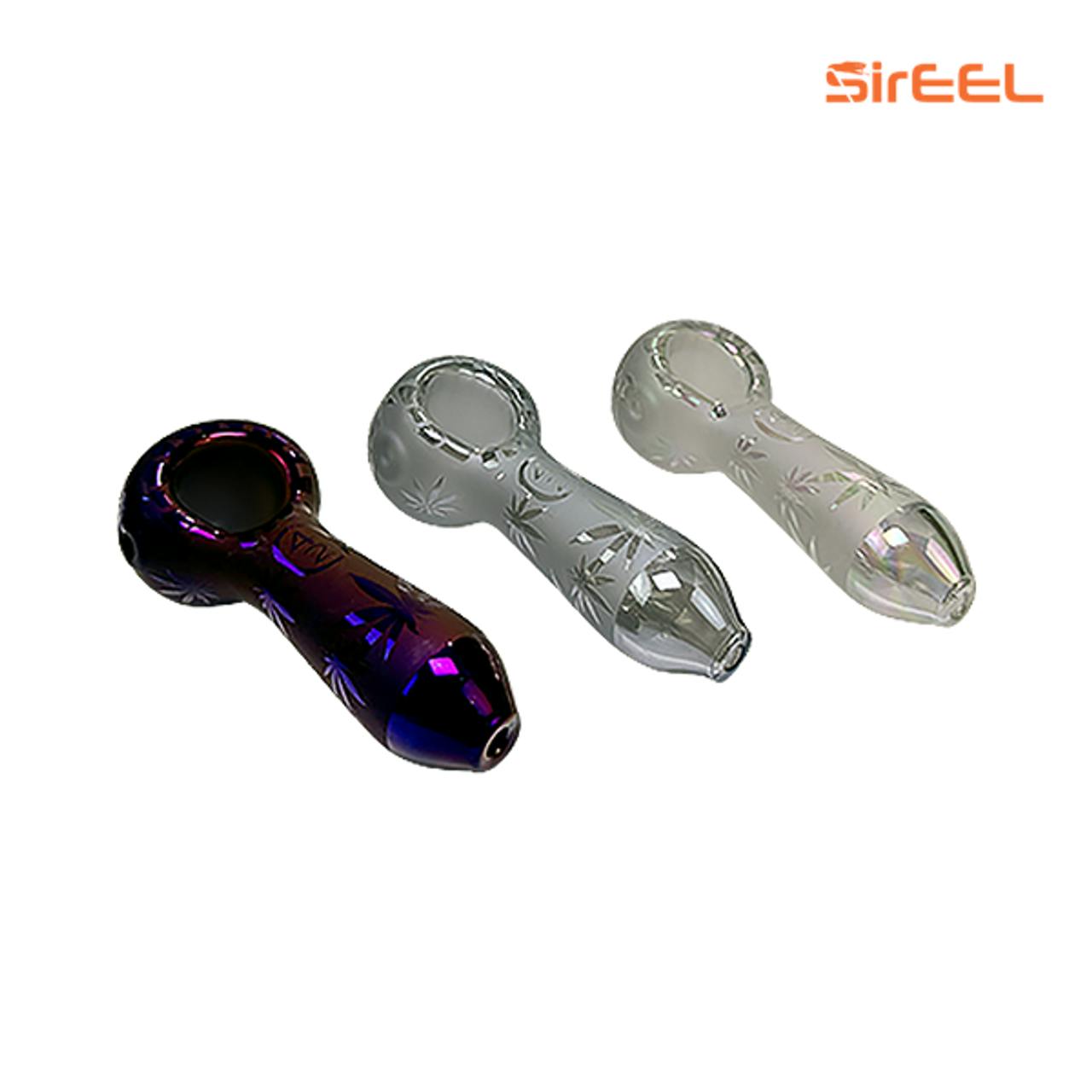 Sireel | 4" Iridized Leaf Spoon