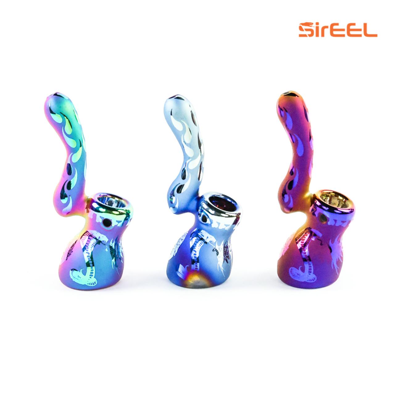 SirEEL | 6" Iridized Sherlock Bubbler