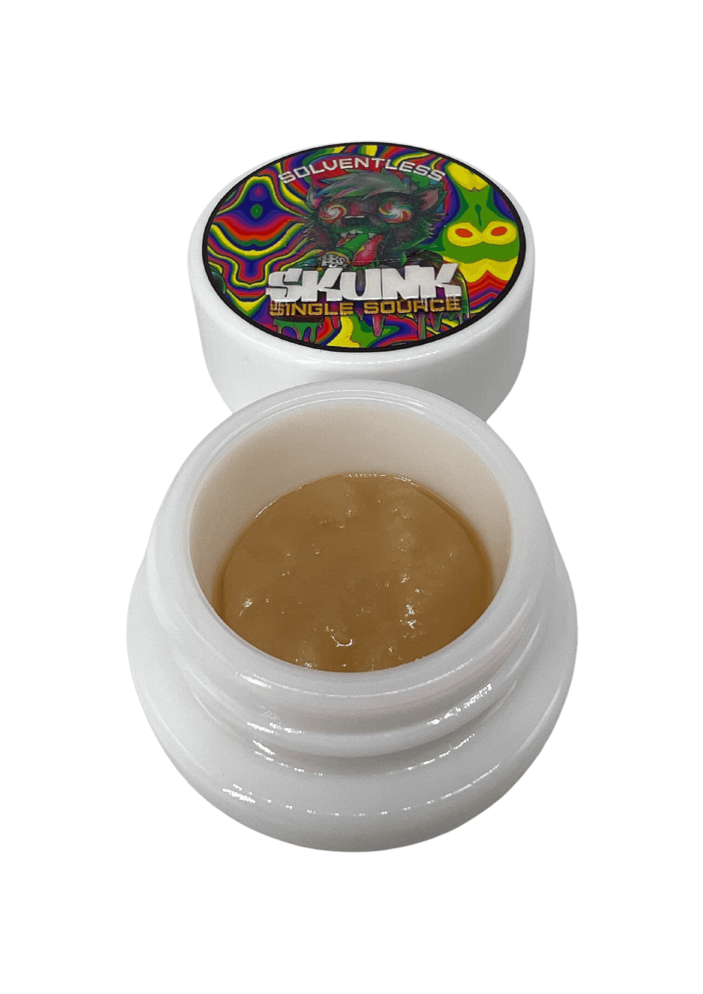 Skunk | Rainbow Push Pop | 3.5g Baller Live Hash Rosin