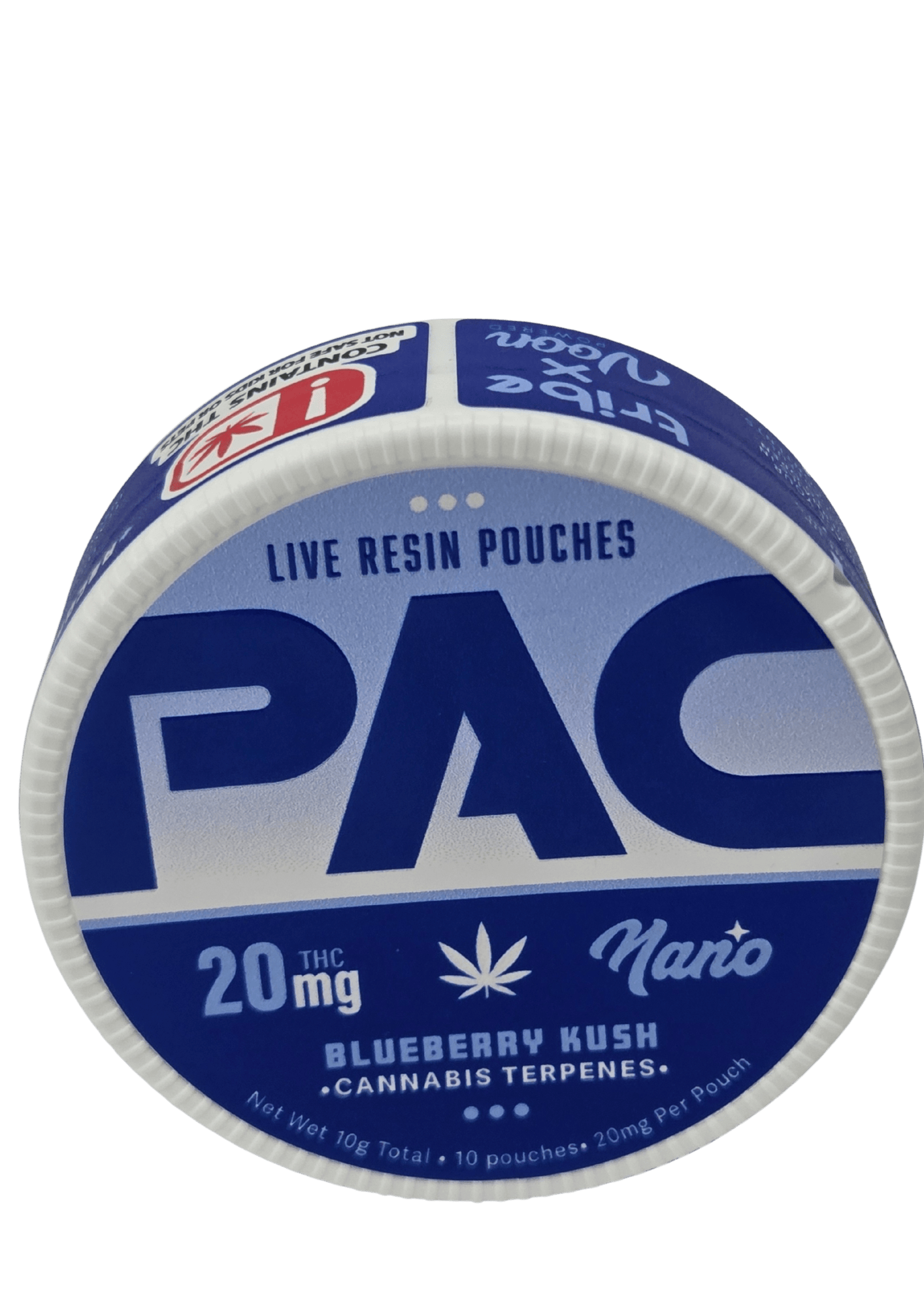 Tribe | PAC | Blueberry Kush | 200mg Live Resin Dip Pouches