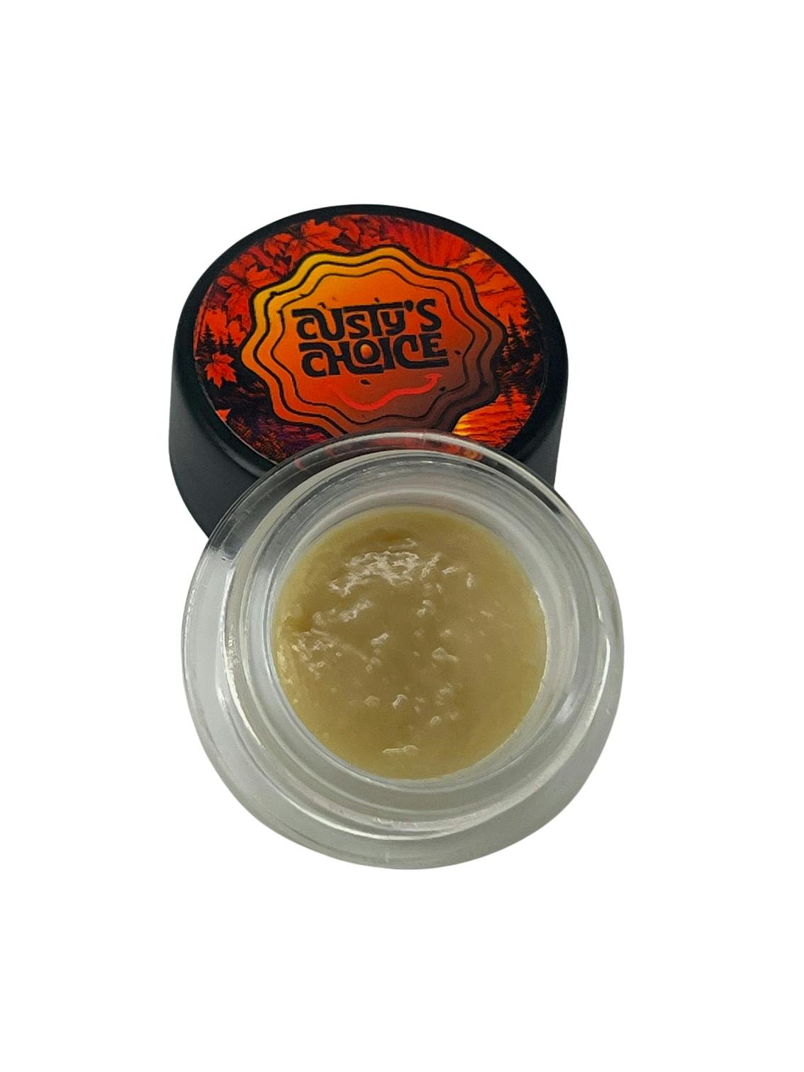 Custy's Choice | Maple Sunset | 1g Live Hash Rosin