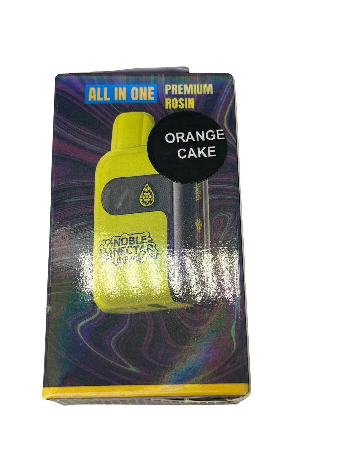 Noble Nectar | Orange Cake | 1g Live Rosin All in One Disposable