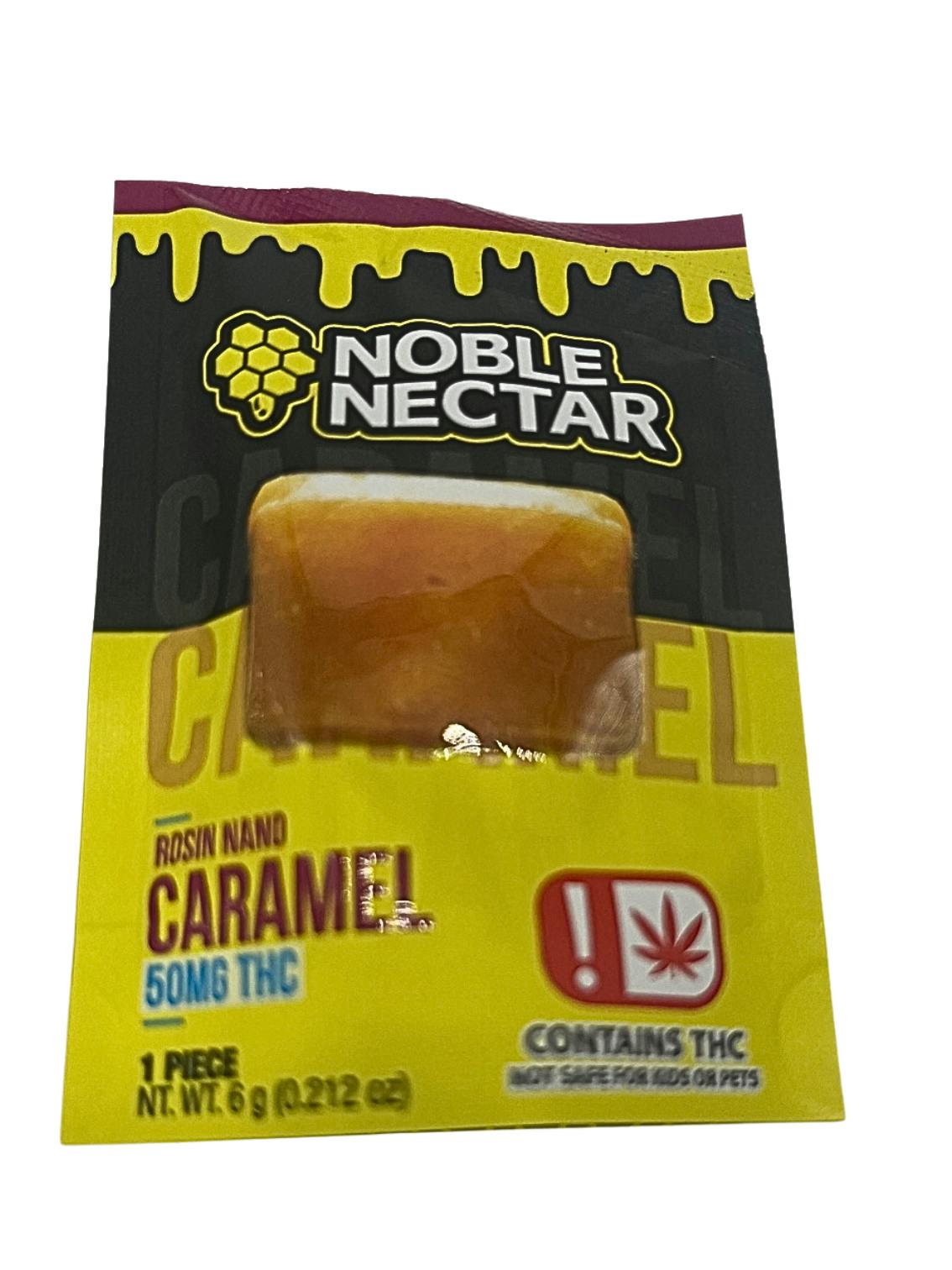 Noble Nectar| Rosin Nano Caramel | 50mg Single Serve