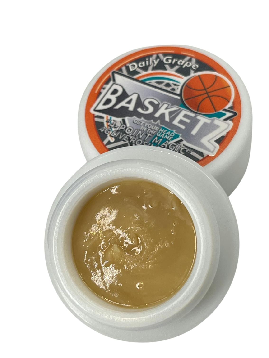 Basketz | Daily Grape | 1g Live Hash Rosin