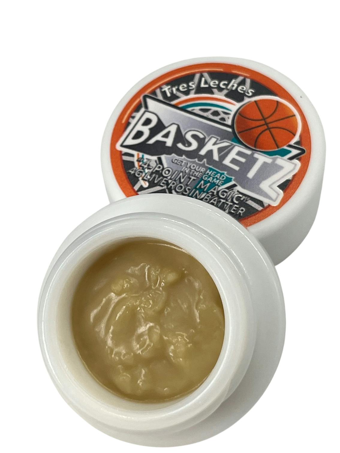 Basketz | Tres Leches | 1g Live Hash Rosin