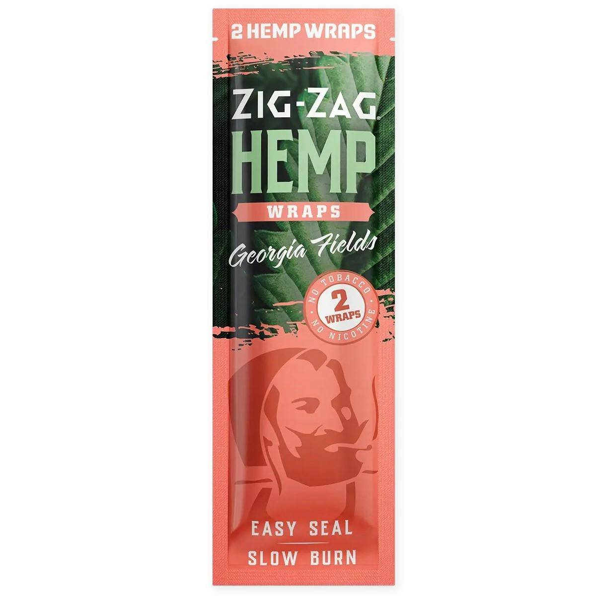 Zig-Zag | Georgia Fields Hemp Wrap | 2pk