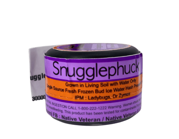 Native Veteran | SnugglePhuck | 1g Live Hash Rosin