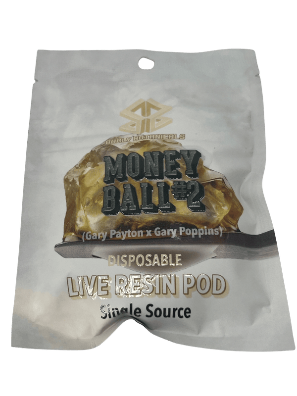 Burly Botanicals | Money Ball #2 | 2g Live Resin Vape