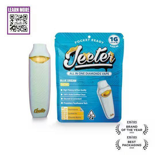 Jeeter - Blue Dream - Sativa - Diamond Disposable - 1g