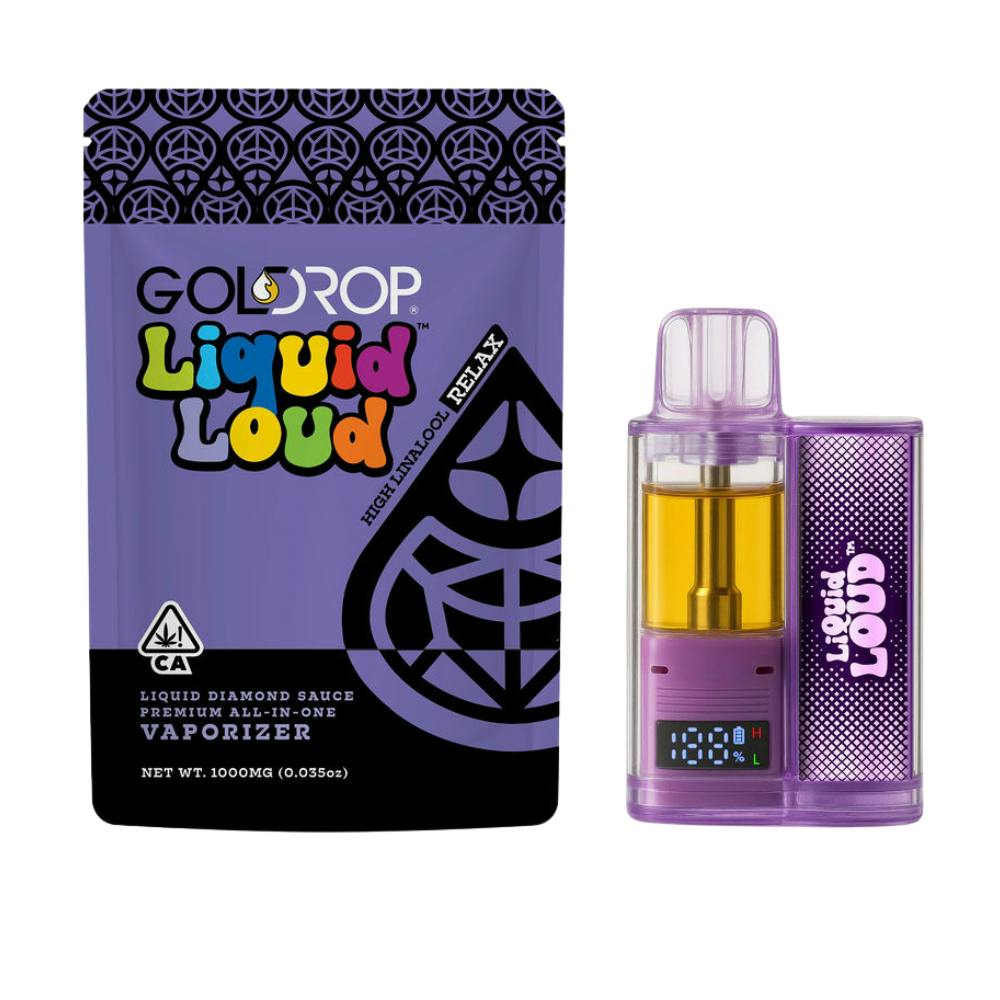 GOLD DROP - PURPLE CREAM - INDICA - AIO VAPE - 1.5 g