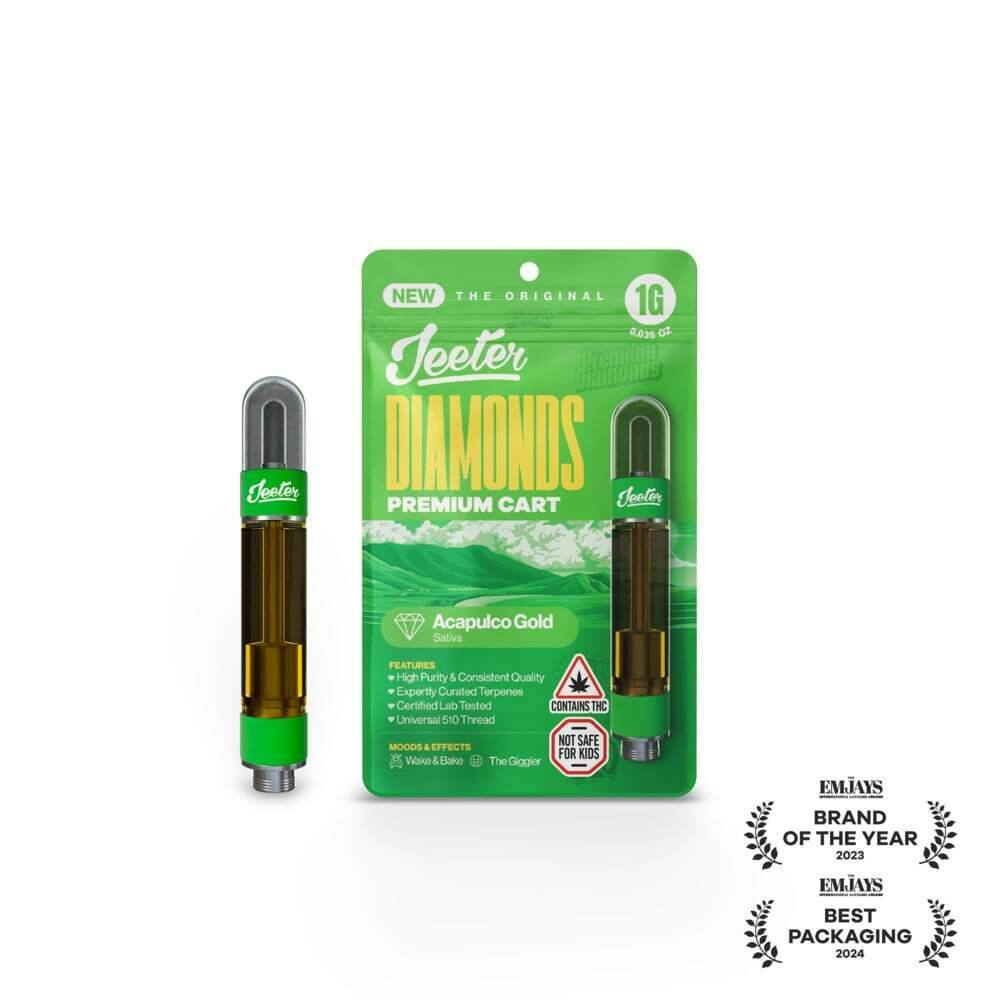 JEETER - ACAPULCO GOLD - SATIVA - DIAMOND CARTRIDGE - 1 g