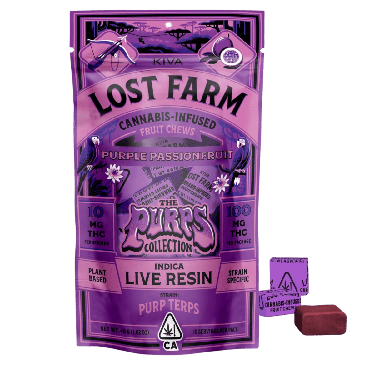 Lost Farm - Purple Passionfruit: I/h - Chew
