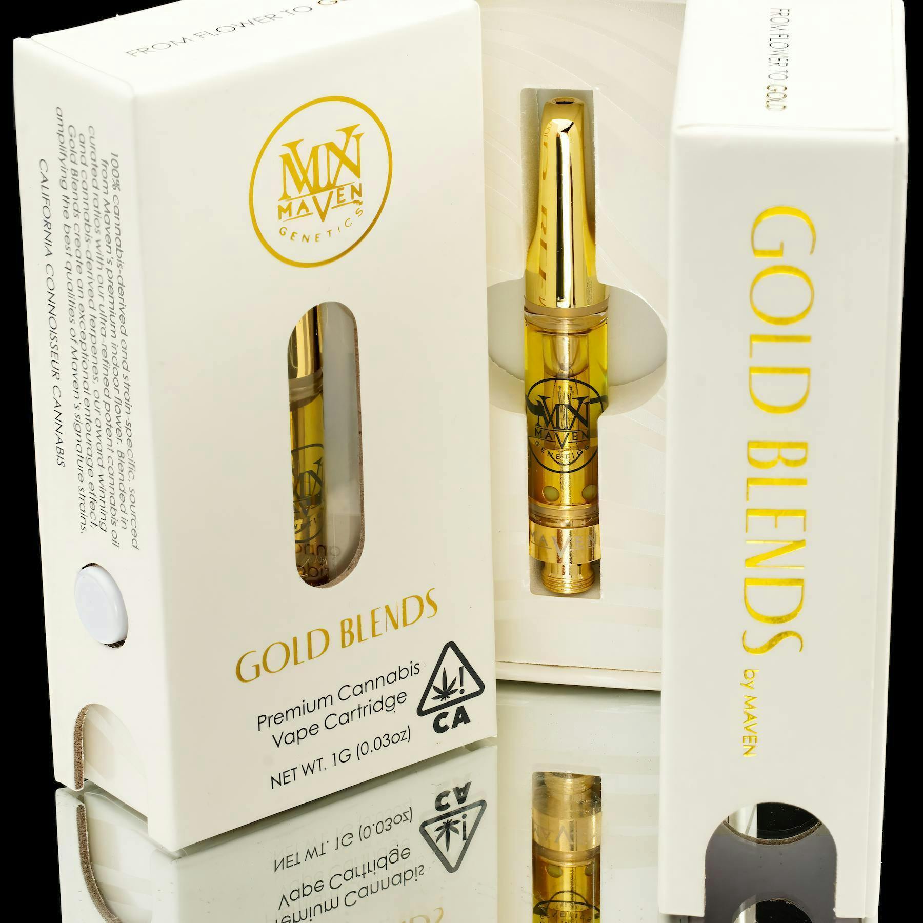 MAVEN - PINEAPPLE BISCOTTI - SATIVA HYBRID - GOLD BLEND - CARTRIDGE - 1 g