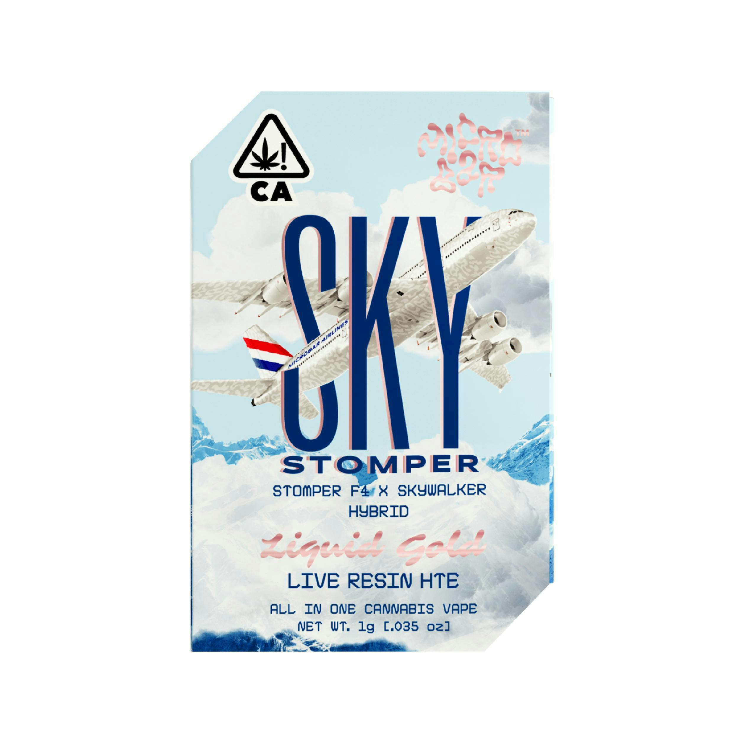 MICROBAR - SKYSTOMPER - HYBRID - LIVE RESIN AIO - 1 g