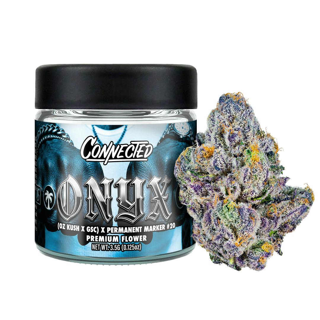 CONNECTED - ONYX - INDICA - FLOWER - 3.5 g