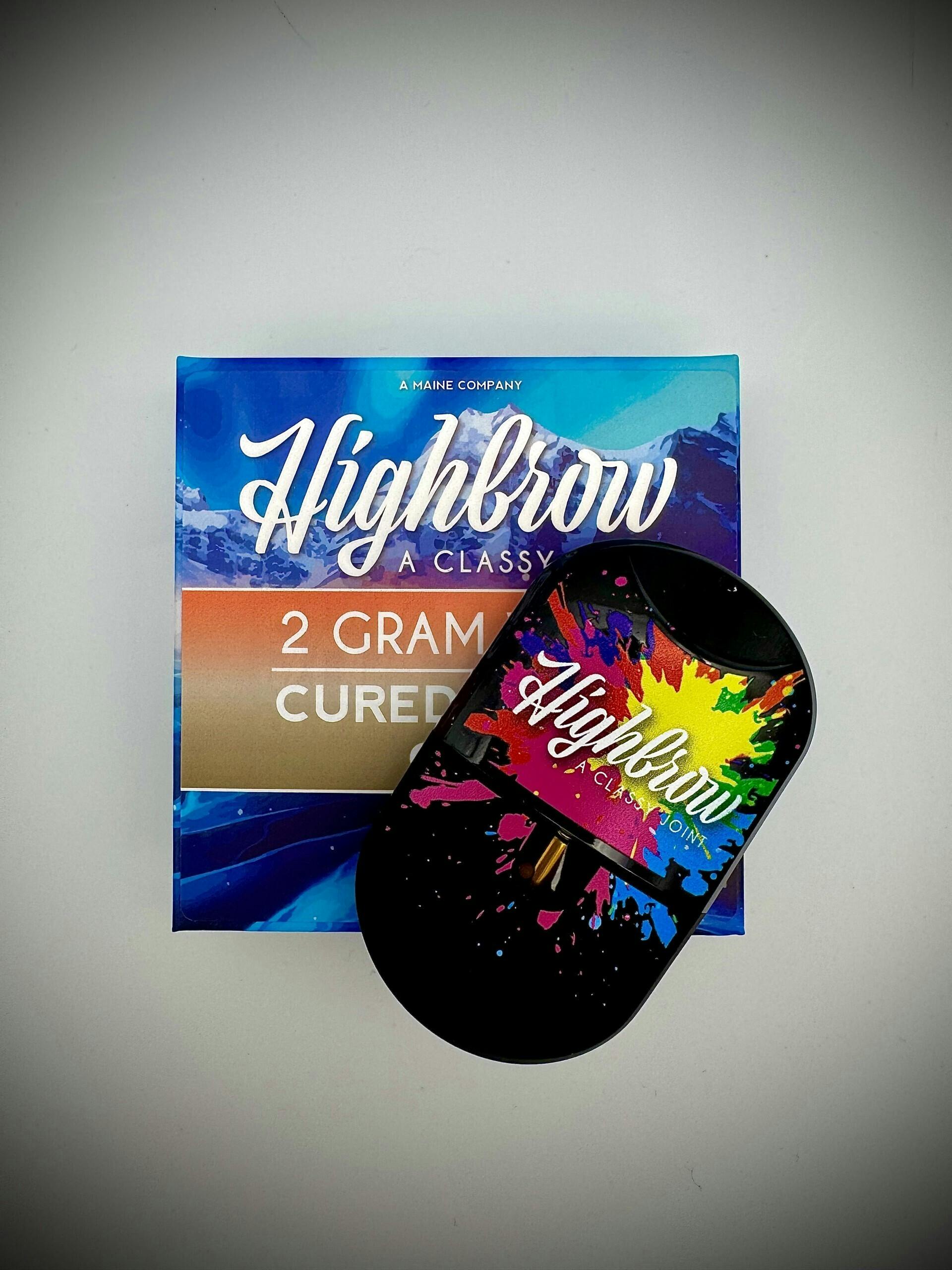 Cake Poppin | Indica | Cured Resin 2g Disposable Vape