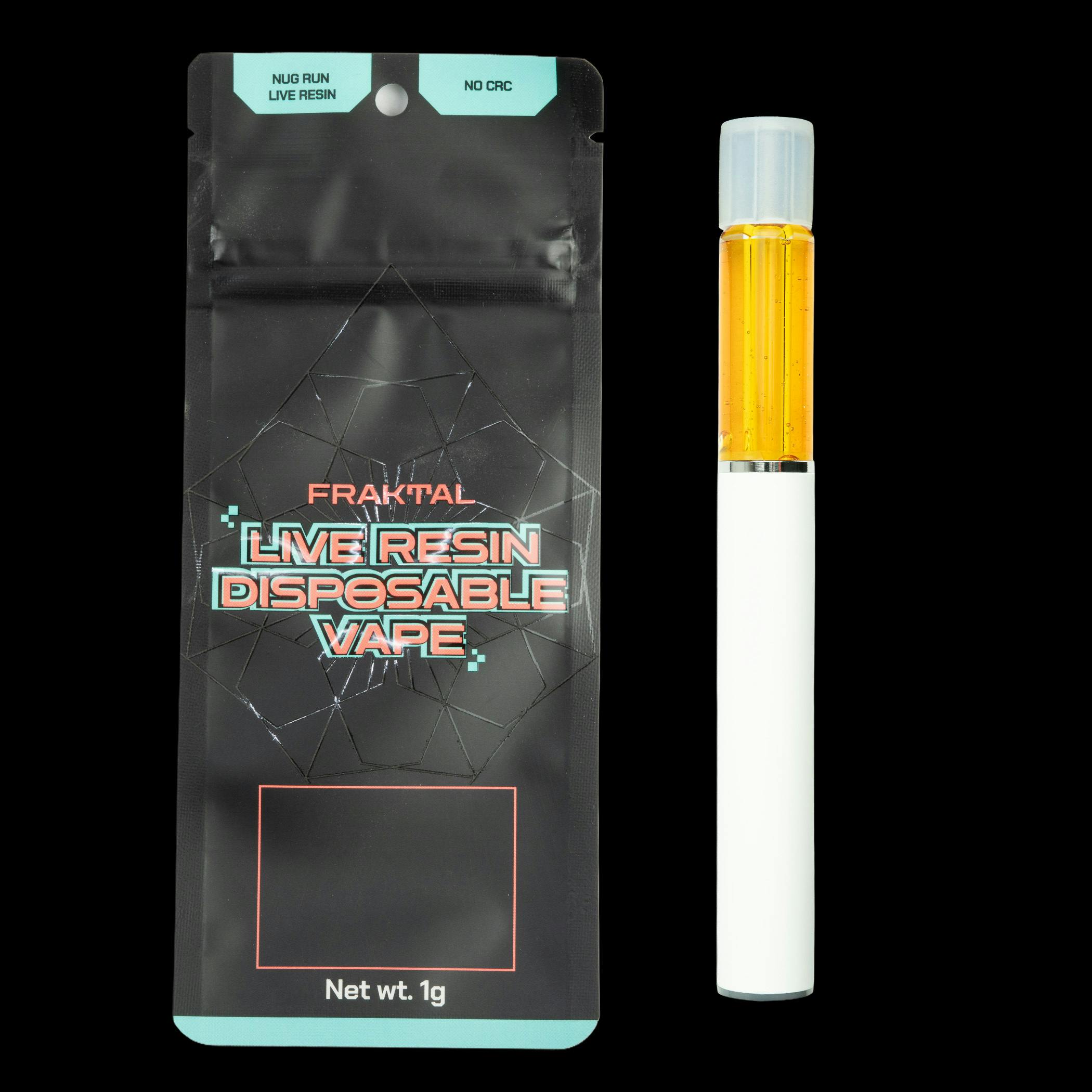 Futura | Sativa | Live Resin 1g Glass Top Disposable