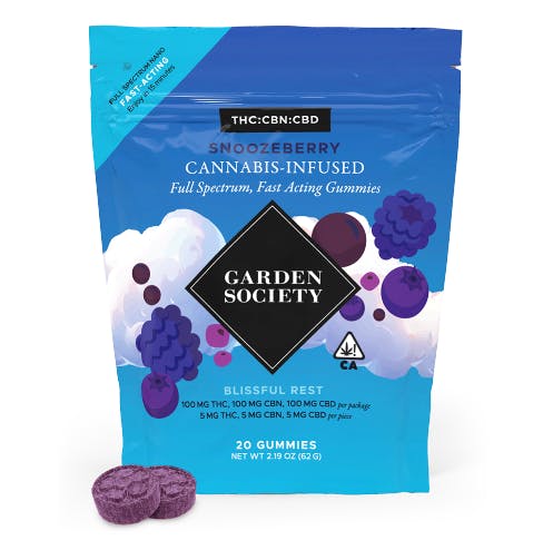 GARDEN SOCIETY CBN/CBD — Snoozeberry / /