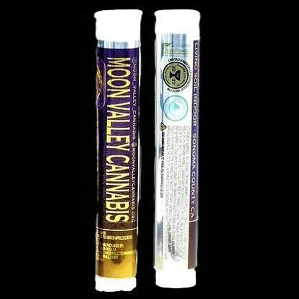 Moon Valley White Zlushie Flower Preroll 1g