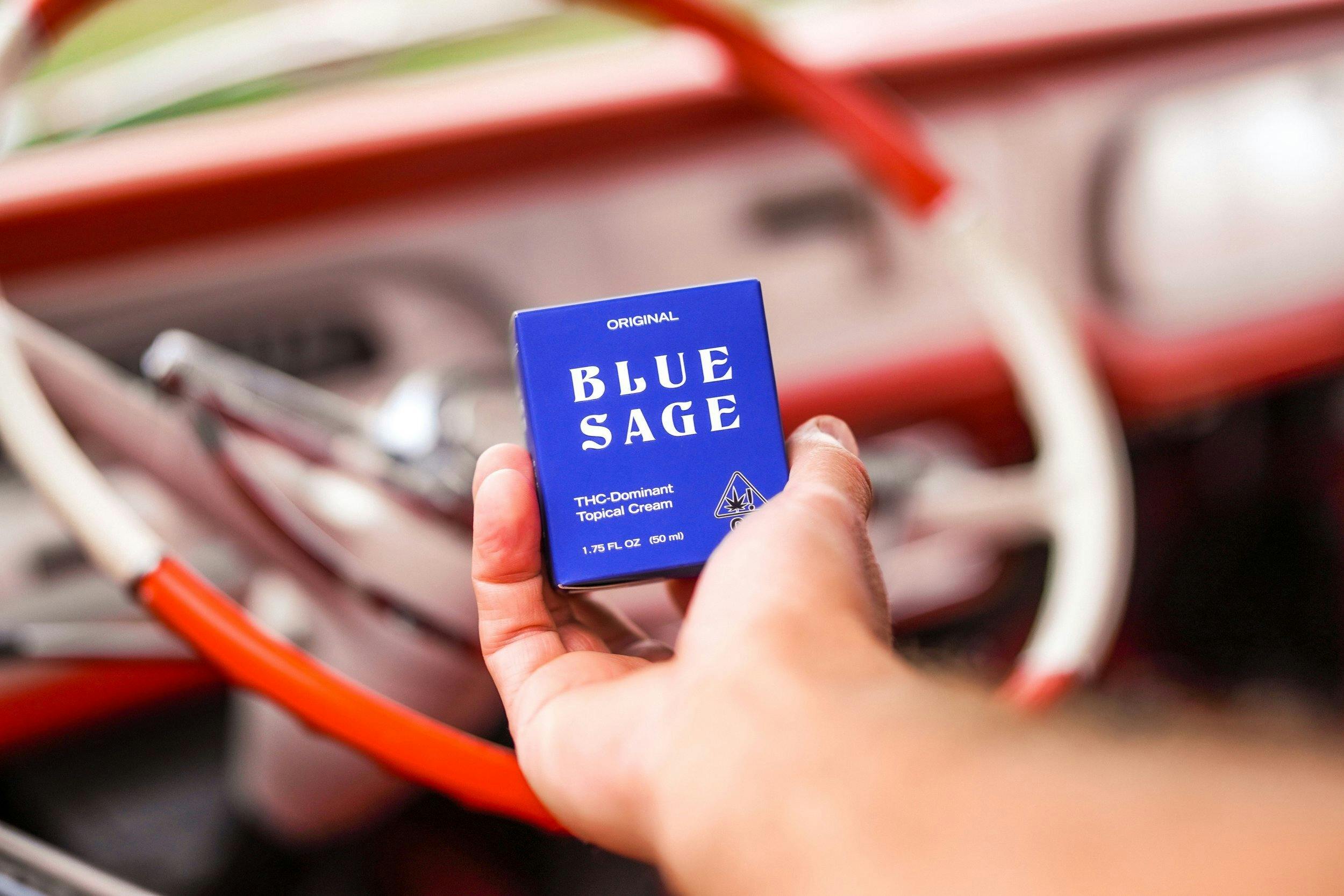 Blue Sage THC Original Topical Cream 1FlOz 215MG THC