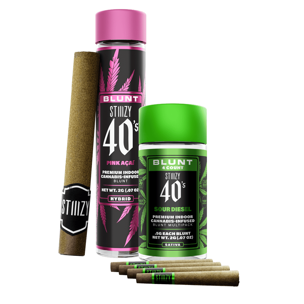 STIIIZY 40'S INFUSED BLUNT 2G PINK CHAMPAGNE