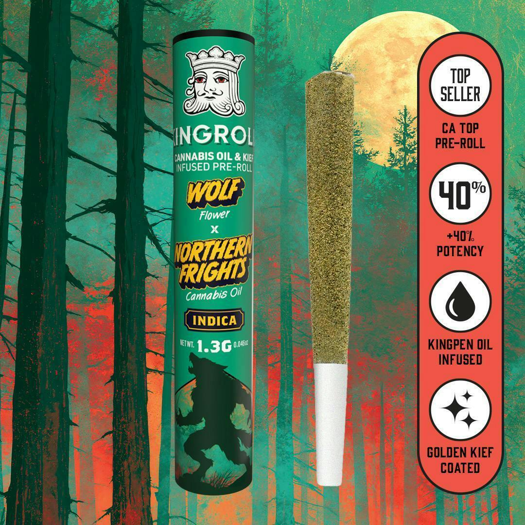 KING ROLL HALLOWEEN WOLF X NORTHERN FRIGHTS 1.3G