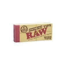 SOFT WIDE PERFORATED TIPS RAW