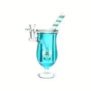 9" MOCKTAIL GLYCERINE DAB RIG - BLUE