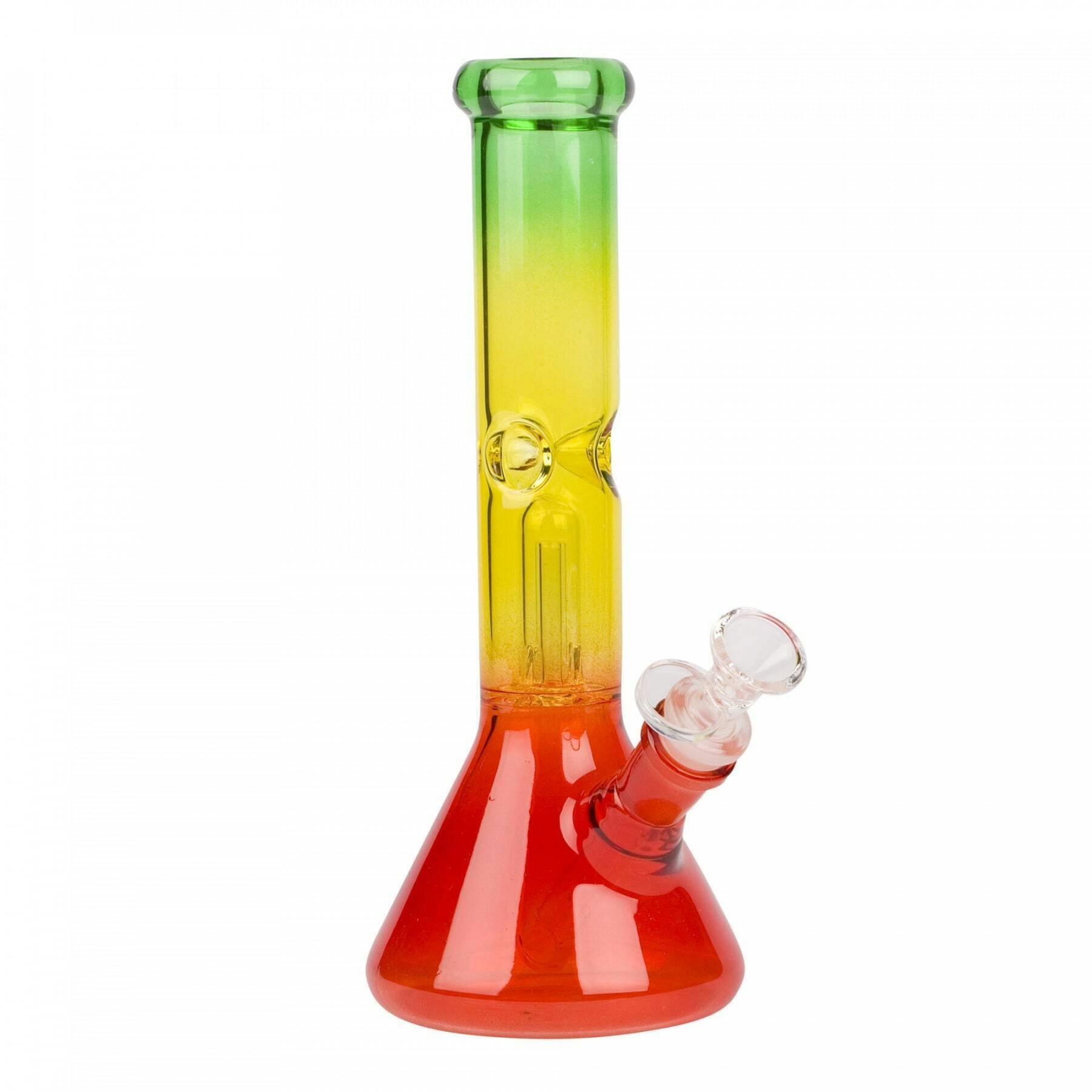 10" DAY GLOW TUBE - RASTA
