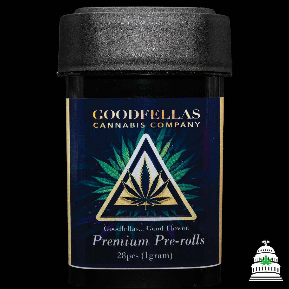 Frosted Melon - 28g Goodfellas Preroll Pack