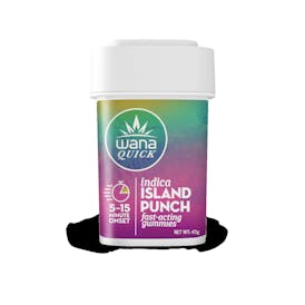 RVR | Wana | Fast Acting Island Punch | Gummies | Indica