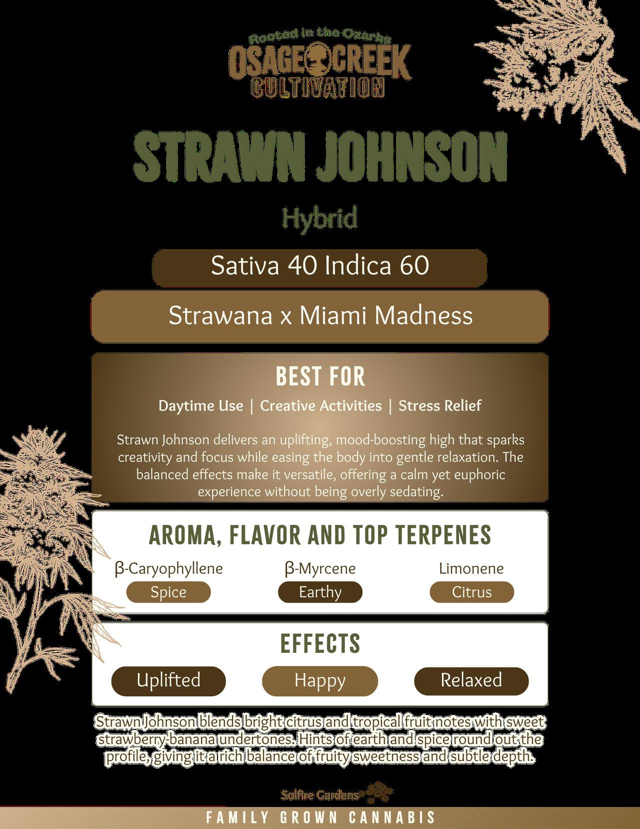 Strawn Johnson | Flower | Top Shelf