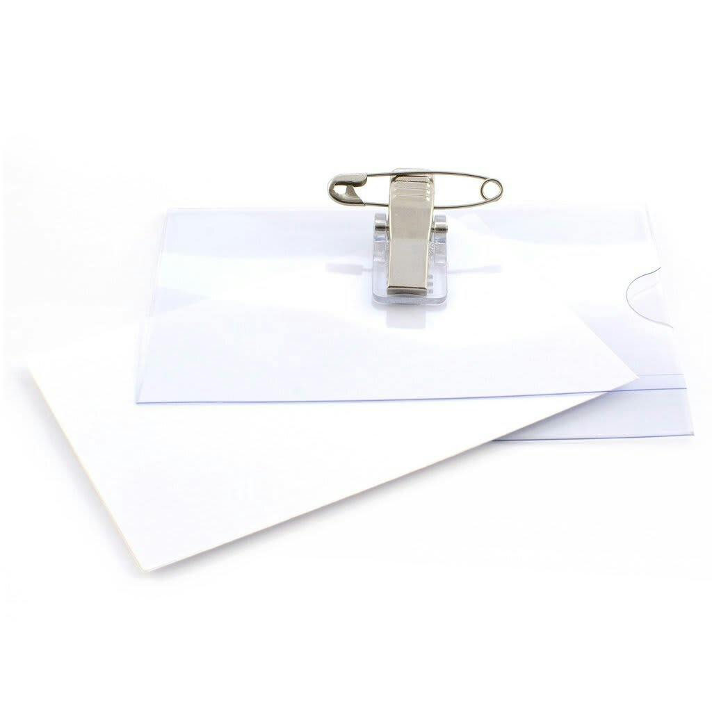 Staff Name Tag - pin and clip back