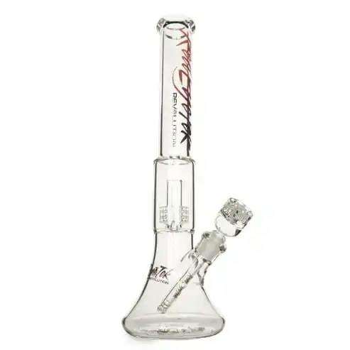 Red Eye Tek | Revolution Dual Chamber Bell Base Bong | Revolver Bowl | 19"