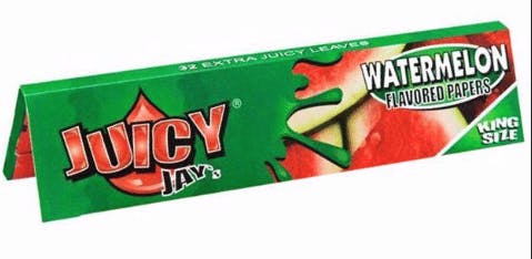 Medusa - Juicy Jays - 1 1/4 Watermelon Rolling Papers - retail
