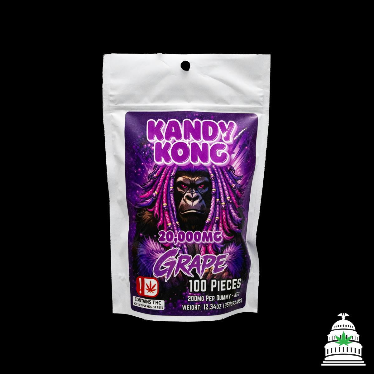 Mango - 20,000mg Kandy Kong Gummies