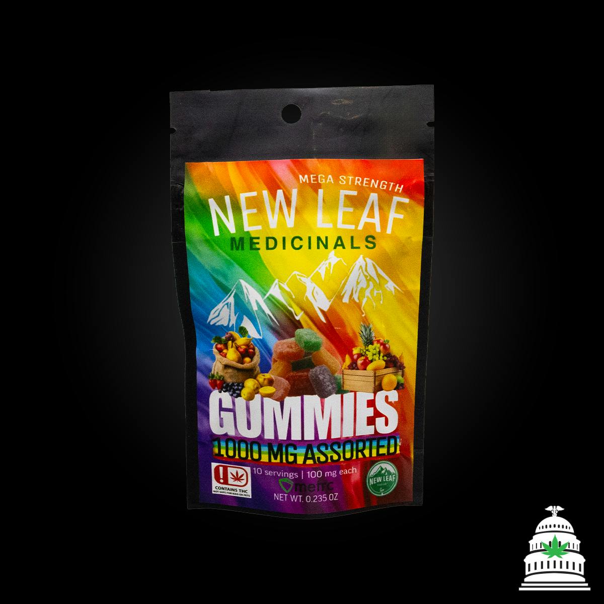 Assorted Pack - 1000mg New Leaf Gummies