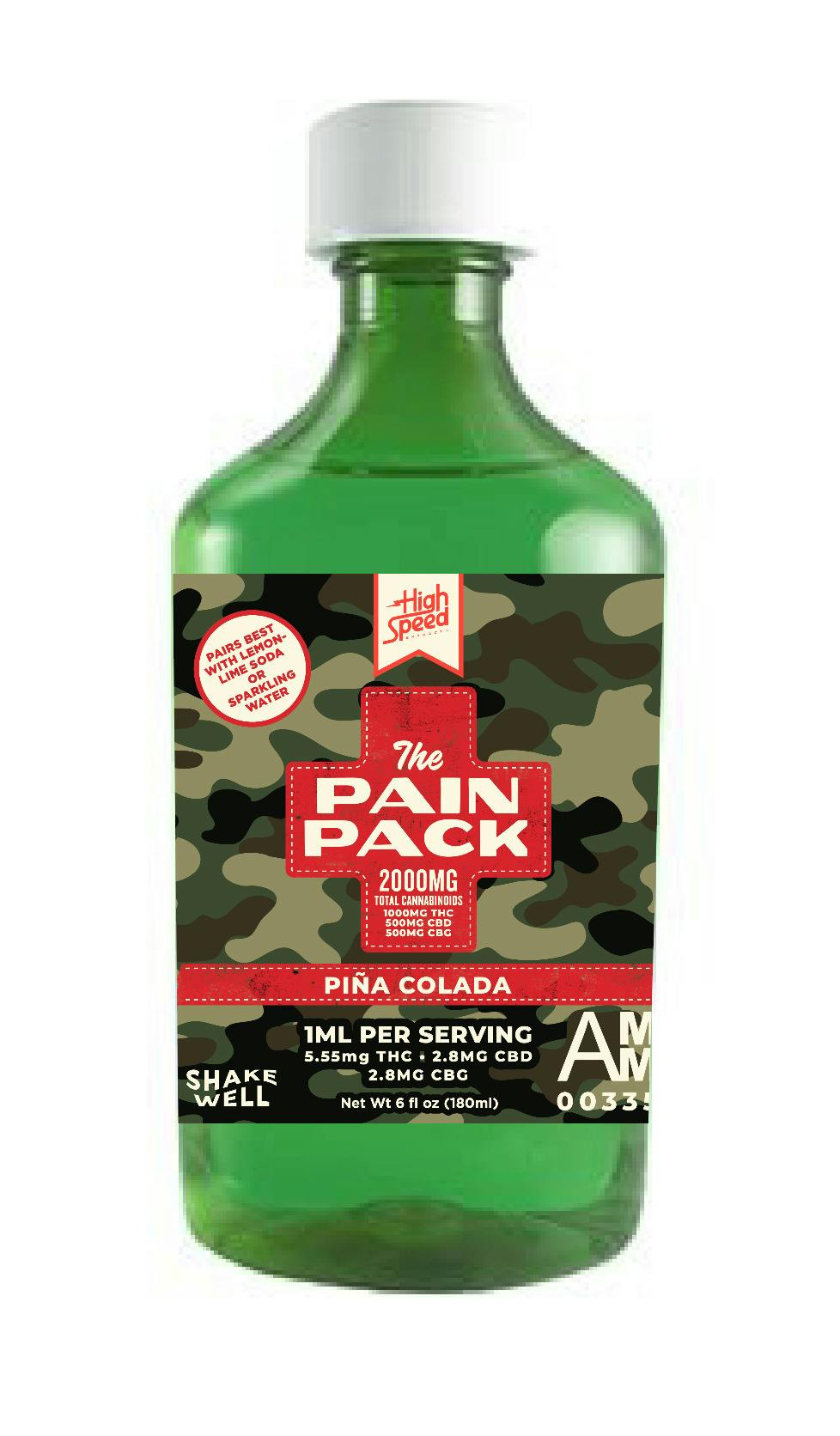Pina Colada 2:1:1 | CBD:CBG | Syrup