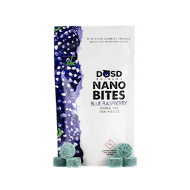 Blue Raspberry (H) - 100mg Nano Bites - DOSD