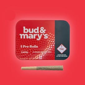 Peanut Butter Zkittlez (I/H) - 4g Kief Infused Pre-Roll Pack - Bud & Mary's