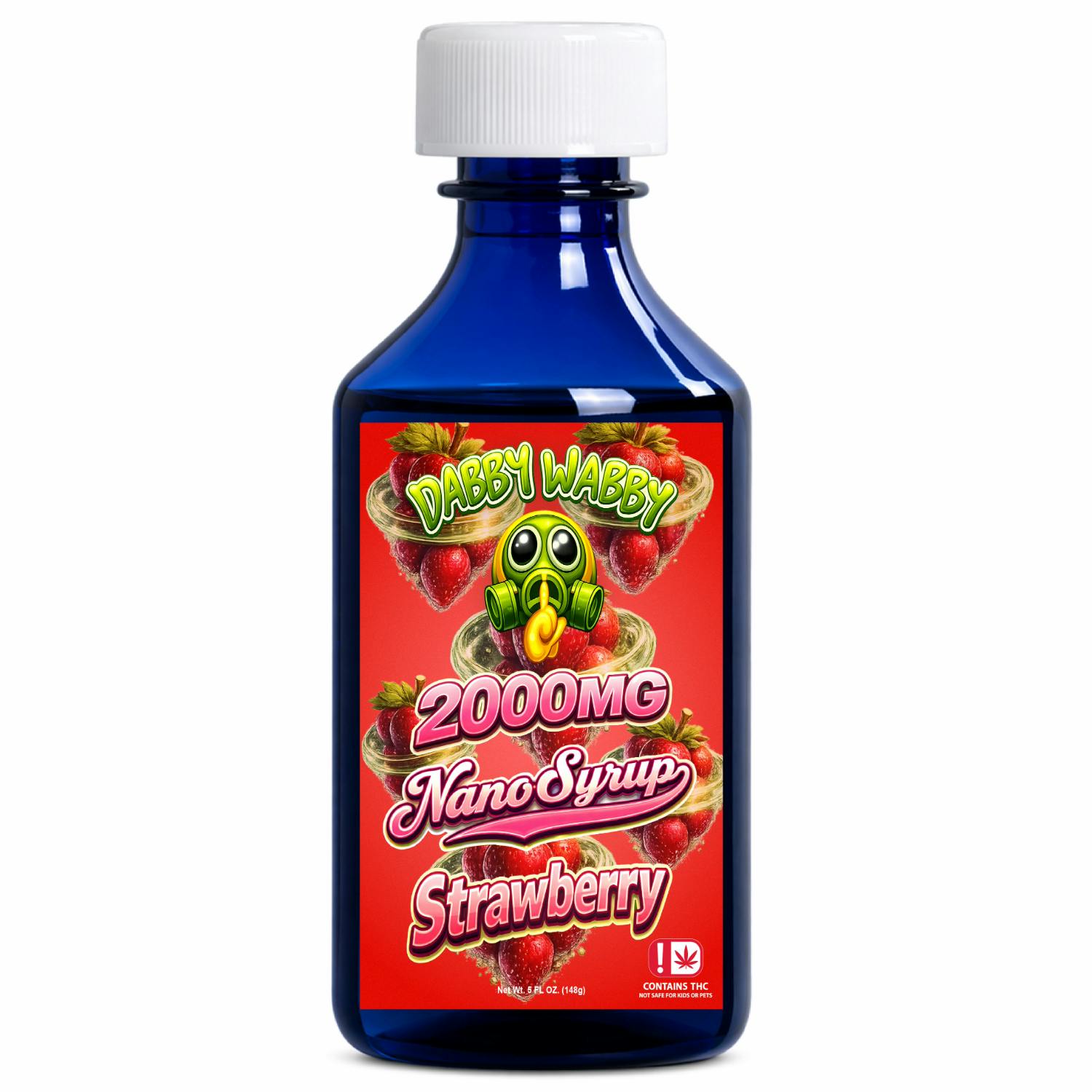 Strawberry - 2000mg Dabby Wabby Syrup
